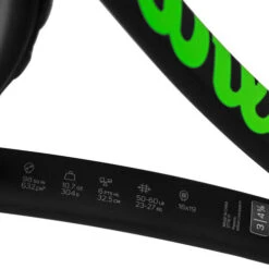 Wilson Blade 98 16x19 Countervail Black Tour Racket (Special Edition) -Wilson Shop 03224000 11