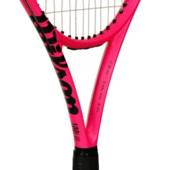 Wilson Clash 100L V2.0 Bright Neon Pink Tour Racket -Wilson Shop 04005000 10